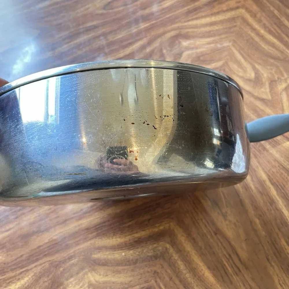 Royal Prestige 9 Ply Copper Enhanced 10.5” Skillet Sauce Pan No Lid T-304